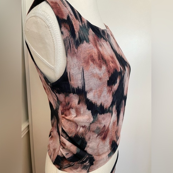 NWT Abercrombie & Fitch Mesh Floral Skirt Set M - Picture 10 of 16